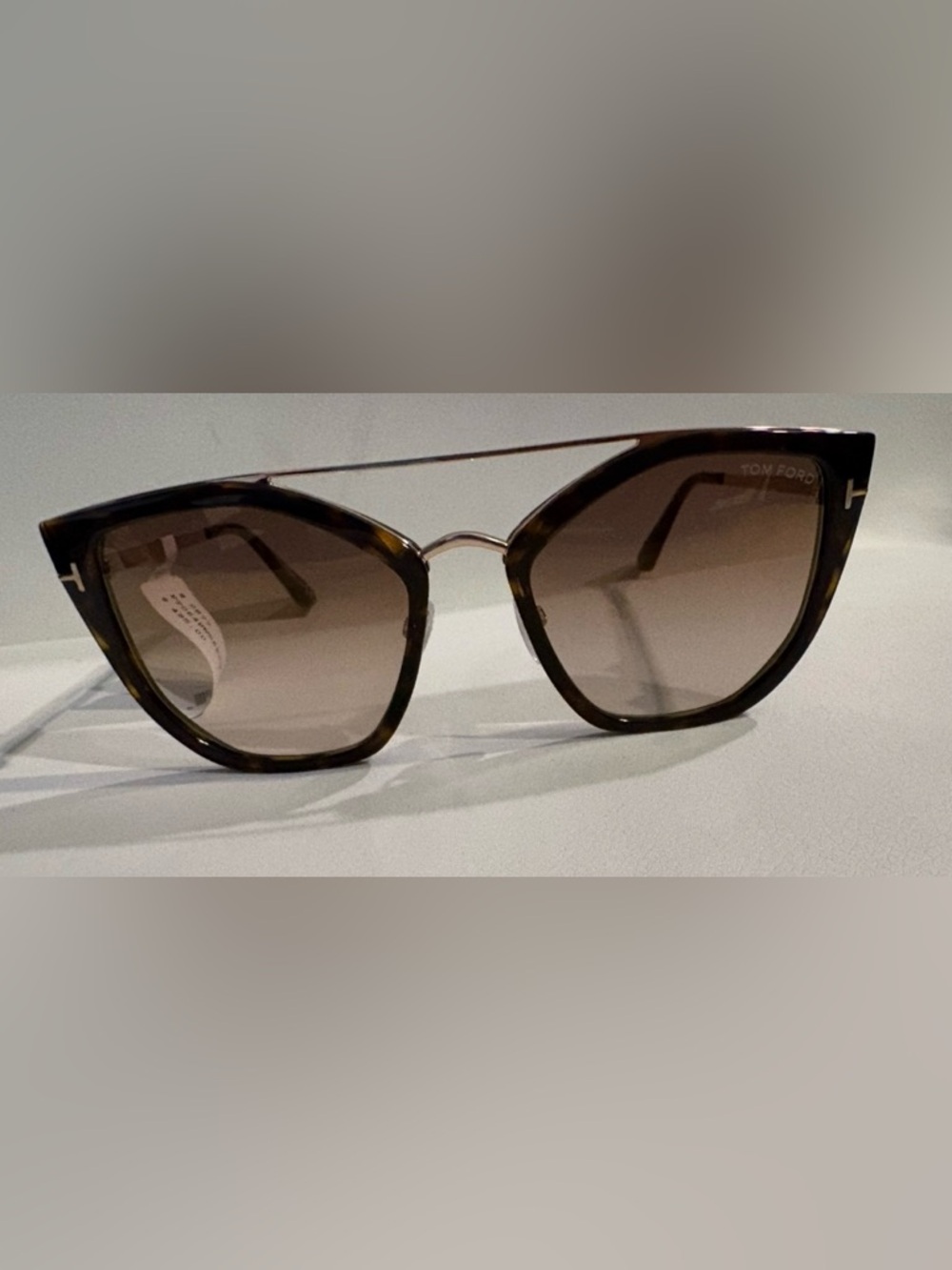 Tom Ford Sunglasses in Tortoiseshell with Brown Gradient Lenses